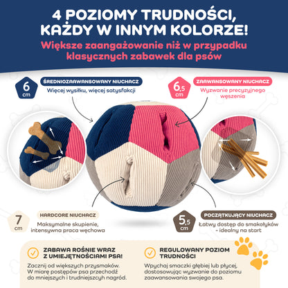 Lixdee® Piłka Węchowa DEE.BOL